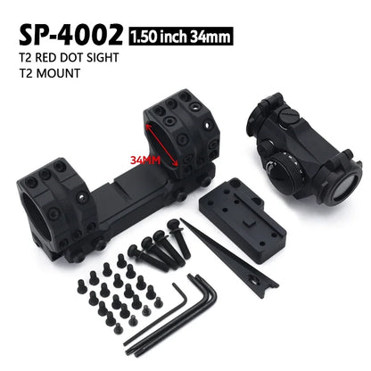Tactical A-0025 TOP 12 Optical Plate Mount Red Dot Sight Optics Accessory for SP Scope Mount