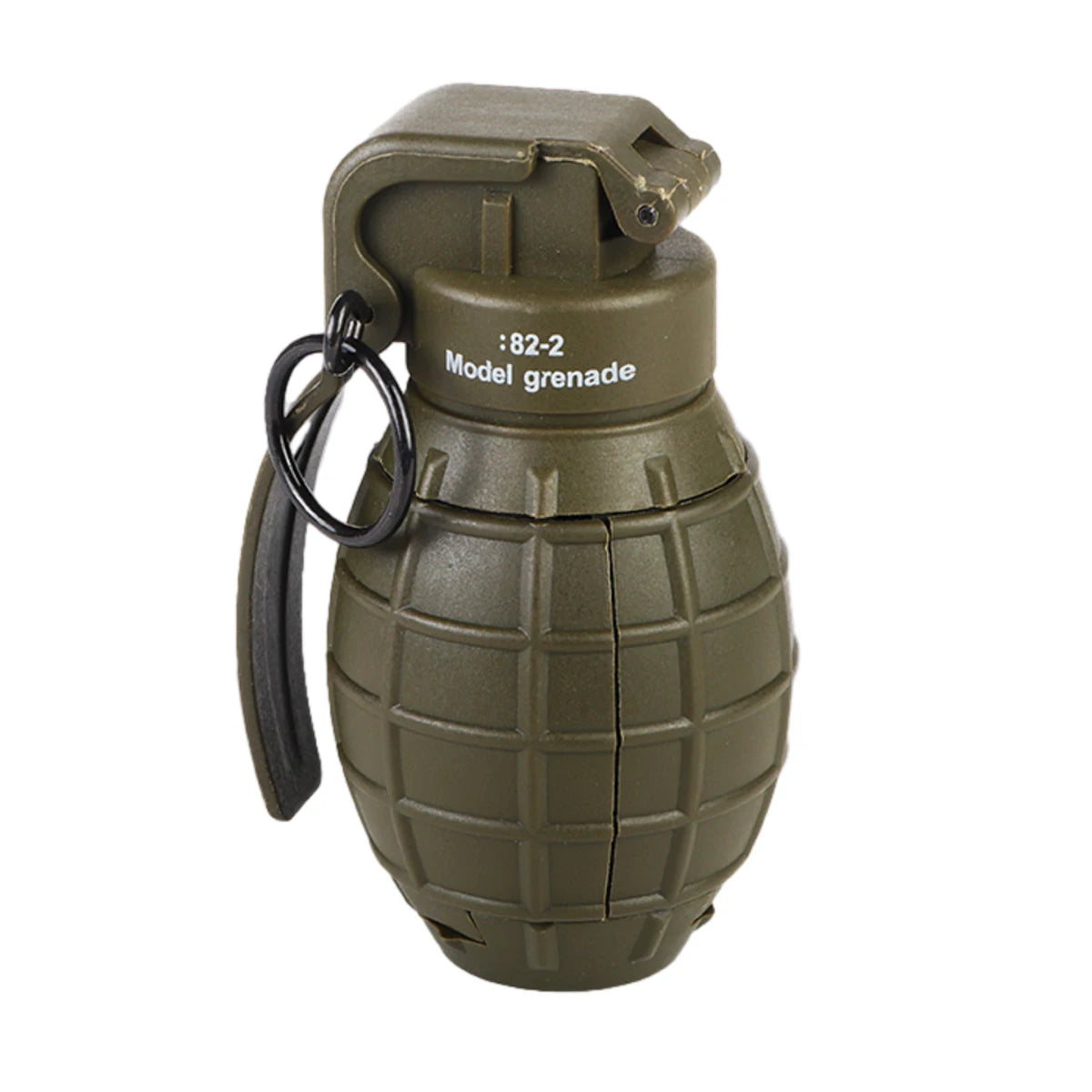 2 Pcs Tactical Grenade Model Toy, M67 Burst Grenade, Military Smoke Grenade Model, for Airsoft Paintball Hunting CS War Game
