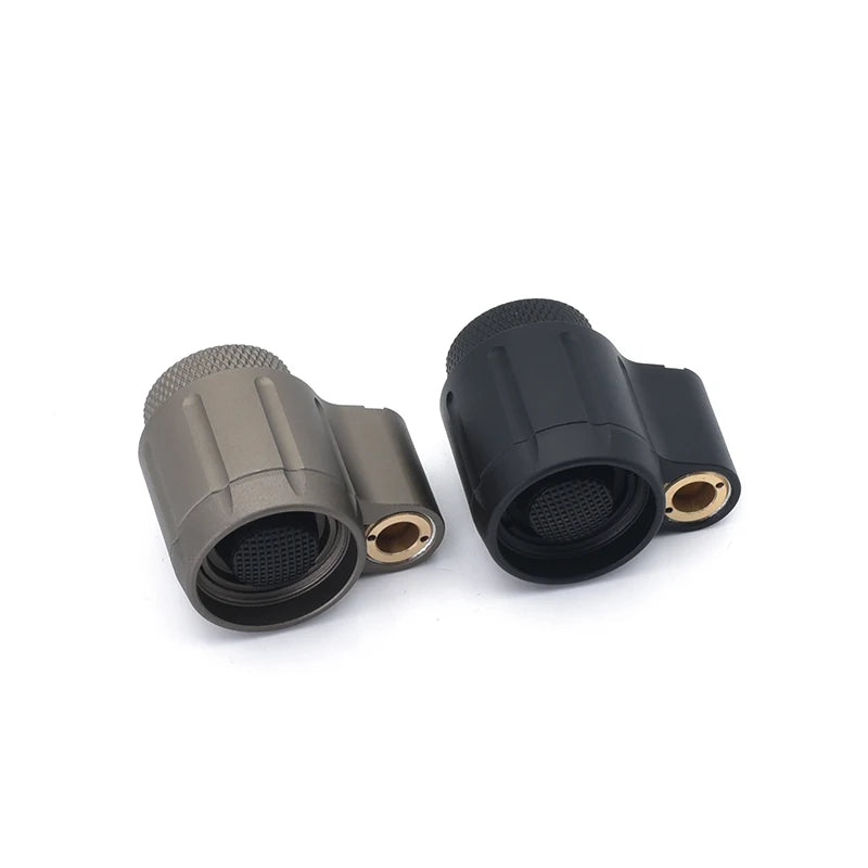 Tactical Crane Port Tailcap Cover for M300 M600 Flashlight Outdoor Weapon Scout Light Switch Cap