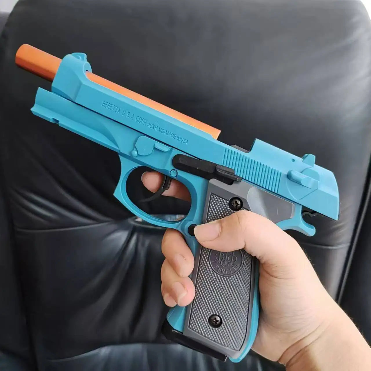 Throwing Shell Soft Bullet Sig17 Toy Gun Airsoft Launcher Outdoor Sports CS Game Weapon M9A3 Pistol Weapon for Children Gift