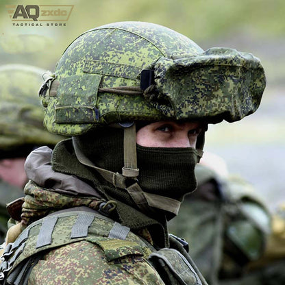 Airsoft Russian Army 6B47 Ratnik Helmet Set with Helmet Goggle Cover for EMR SSO RSP Tactical Airsoft Hunting Helmets