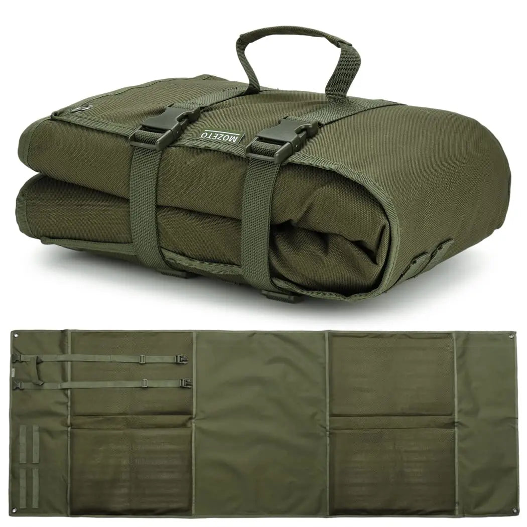 AQzxdc Shooting Mat Extra Large Durable Roll Up Shooting Mats Prone Padded for Range Shooting Rifle Hunting