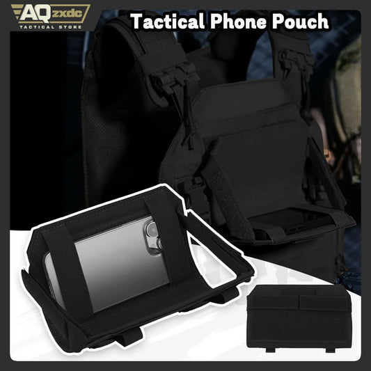 AQzxdc Tactical Phone Pouch Molle Admin Pouches Military Small Utility Cell Phone Carrier Holder for Vest