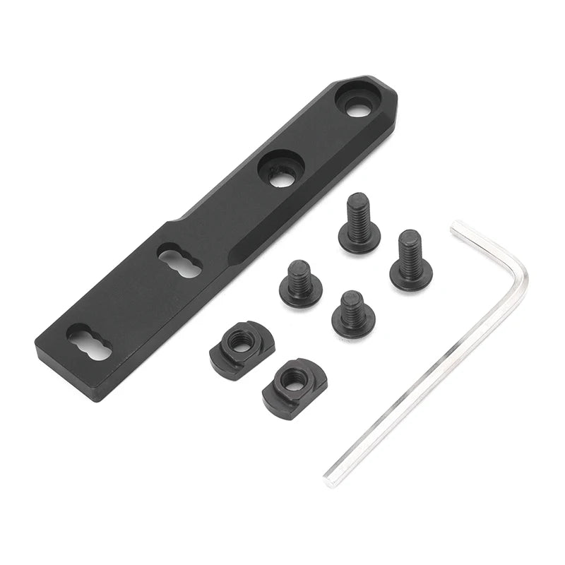 Tactical M-LOK Inline Light Mount Base Holder for M600 M300 Series Scout Flashlights