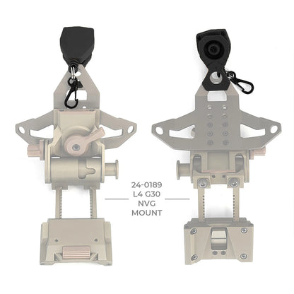 Night Vision Lanyard Mount Helmet Accessory with Three Hole Bracket for Optics Equipment