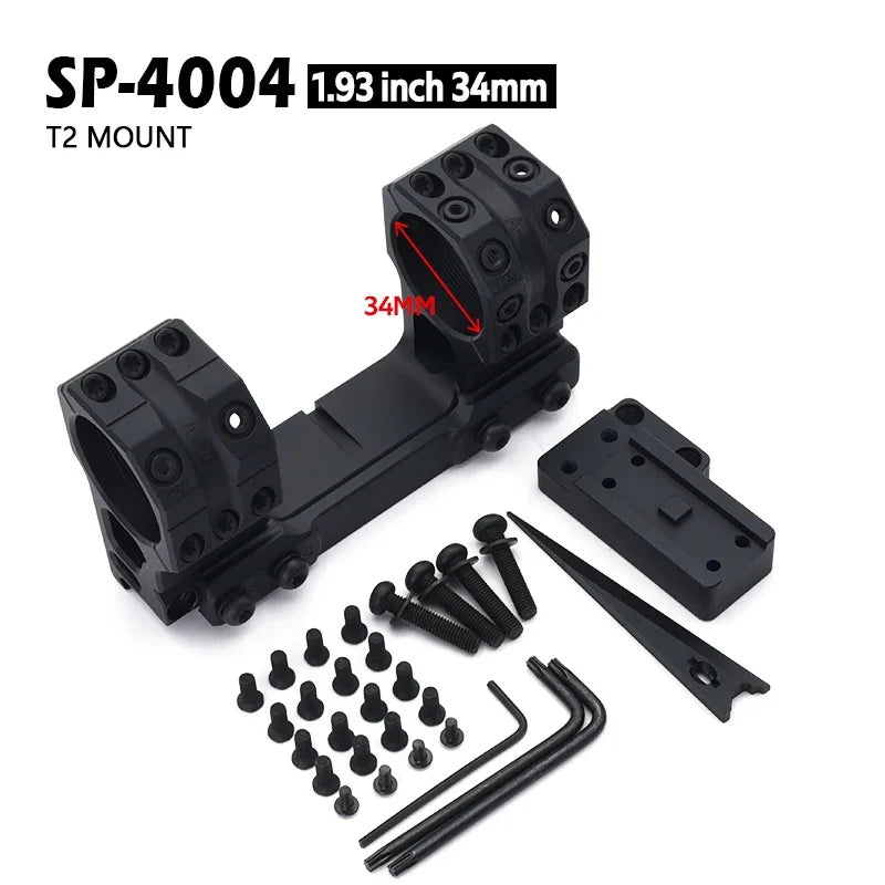 Tactical A-0025 TOP 12 Optical Plate Mount Red Dot Sight Optics Accessory for SP Scope Mount