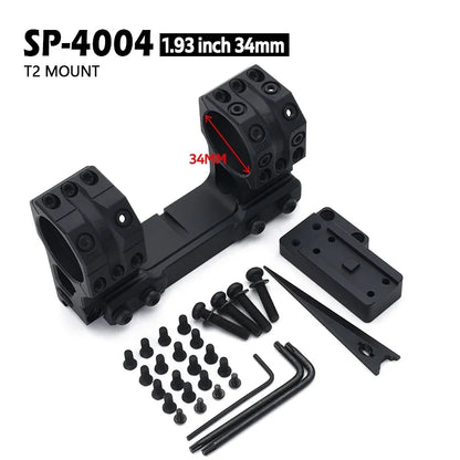 Tactical A-0025 TOP 12 Optical Plate Mount Red Dot Sight Optics Accessory for SP Scope Mount