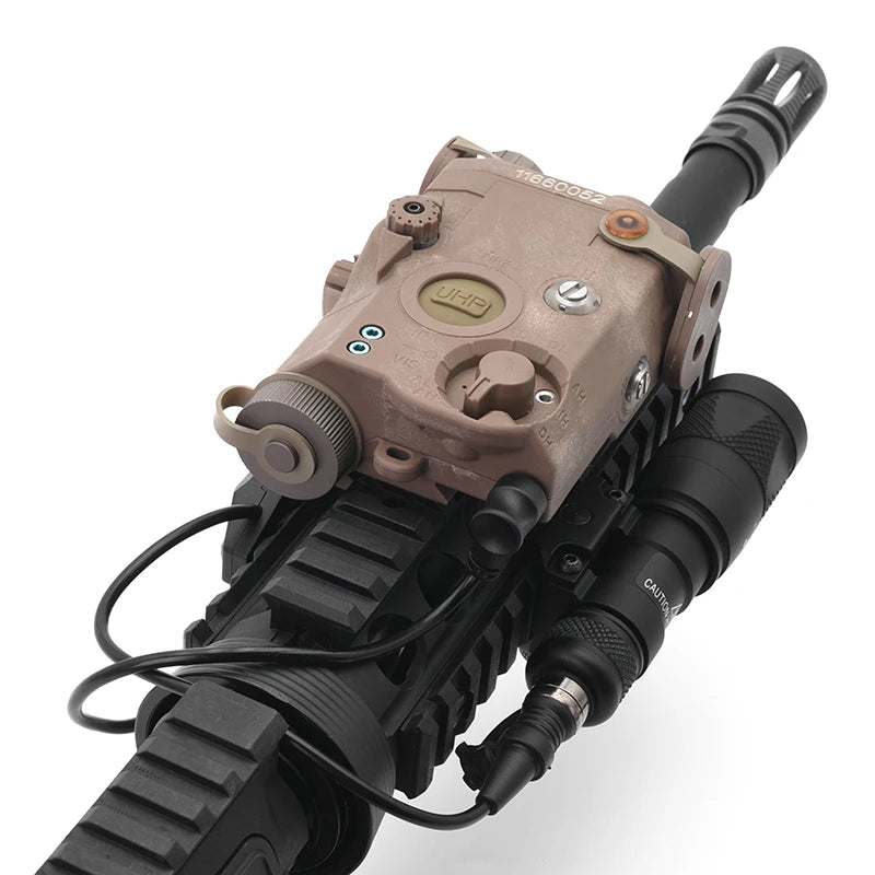 Tactical Augmented Pressure Switch Crane Laser and SF Plug Remote Dual Switch for MAWL PEQ Lasers and M600 M300 Flashlights