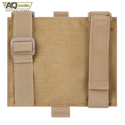 AQzxdc PTG Molle Tactical Map Bag Multi-functional Hanging Bag Accessories Fan Outdoor Sports Documents Bag