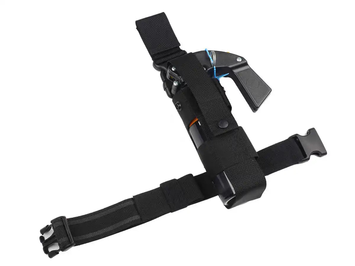 AQzxdc Tactical MK9 Spray Bag Molle Water Bottle Drop Leg Pouch Handheld Fire Holder MK9 Thigh Pepper Sprayer Bag Holder