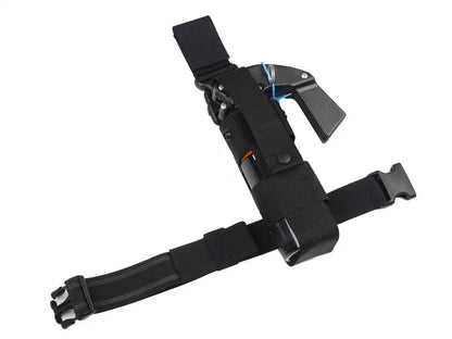 AQzxdc Tactical MK9 Spray Bag Molle Water Bottle Drop Leg Pouch Handheld Fire Holder MK9 Thigh Pepper Sprayer Bag Holder