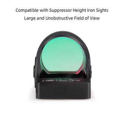 Mini Red Dot Sight 2.5 MOA Aluminum Red Dot Scope G Model Mount 1913 Mount For Outdoor Hunting gs2-0130