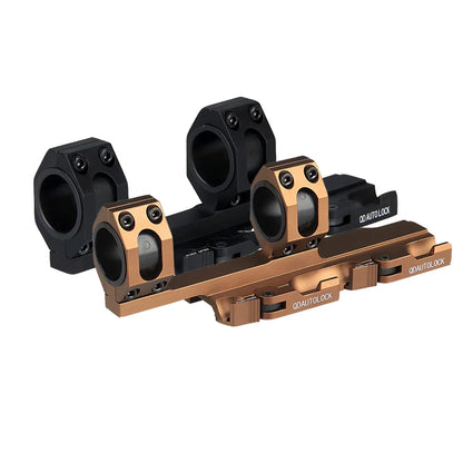PPT 2 Color 30mm/25.4mm Rifle Scopes Ring QD Mount  Scope Rail Mount fits 20mm rail GZ240133