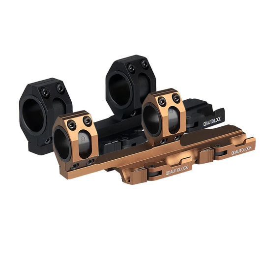 PPT 2 Color 30mm/25.4mm Rifle Scopes Ring QD Mount  Scope Rail Mount fits 20mm rail GZ240133