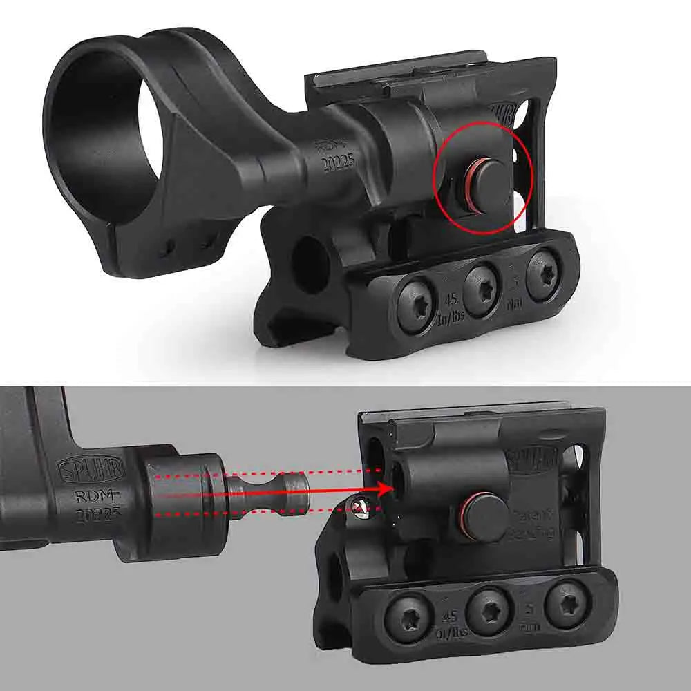 PPT Scope Mount NEW RDF-20225K Hybrid Mount CNC tech Red Dot Mount and Magnifier Set Mount for Hunting gs24-0263