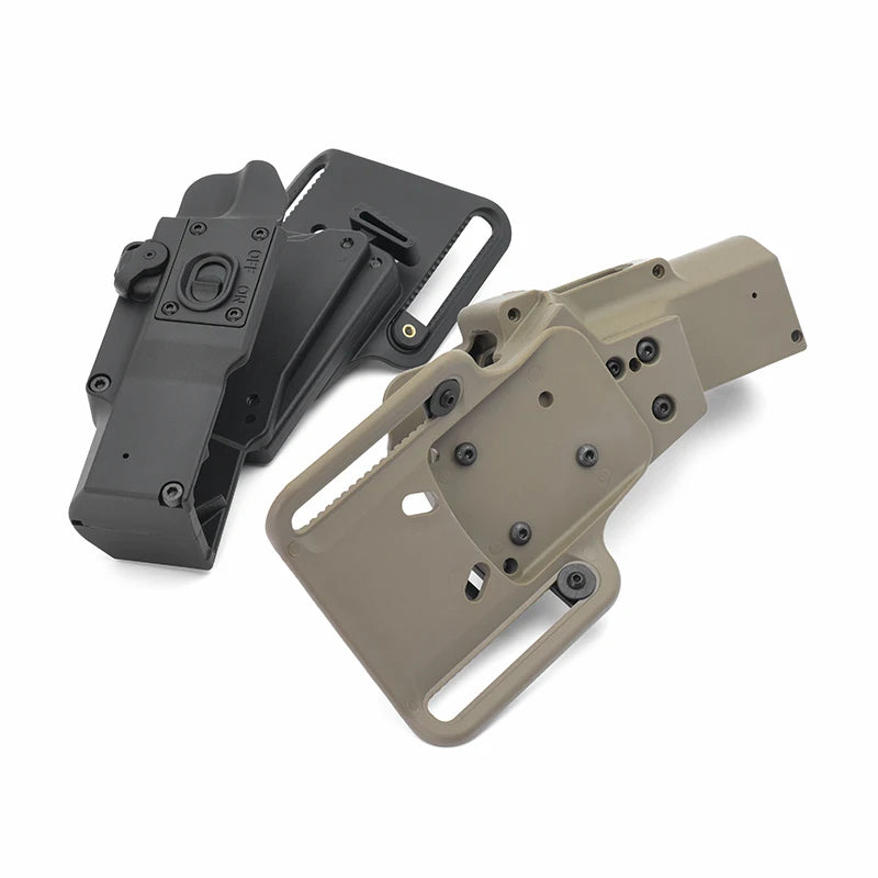 Multi-Functional Tactical Rapid Deploy Holster Adapter for Hunting Pistol Compatible with XH15 XH35 X300UH-B Flashlights