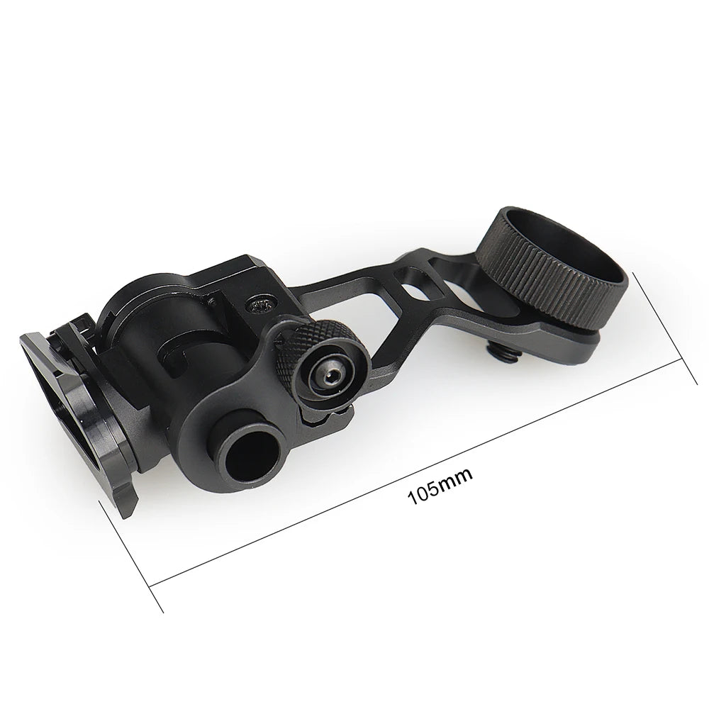 Aluminum J Arm NVG Mount Helmet Bracket Adapter PVS-14 Standard Night-vision Goggles fit L4G24 Dovetail  GZ240259