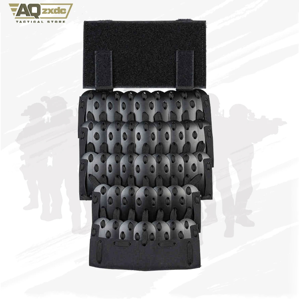 6 in 1 Tactical Gear Shoulder Armor And Crotch Protection+Skirts Wai   Tactical Vest Universal Chinese Style Shoulder Armor