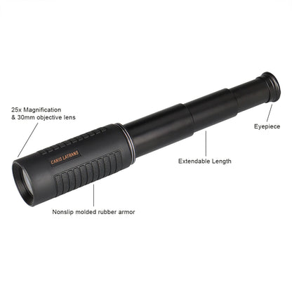 Hunting scope Canis Latrans Outdoor travel Telescope 25X30 Handheld monocular scope for hunting shooting gs3-0052