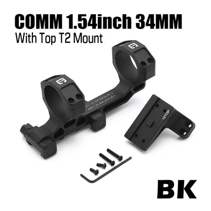 34mm Tube Airsoft Wargame Hunting Tactical C1 Modular Riflescope Mount 1.54/1.70/1.93 inch with Offset/TOP Red Dot Mounts