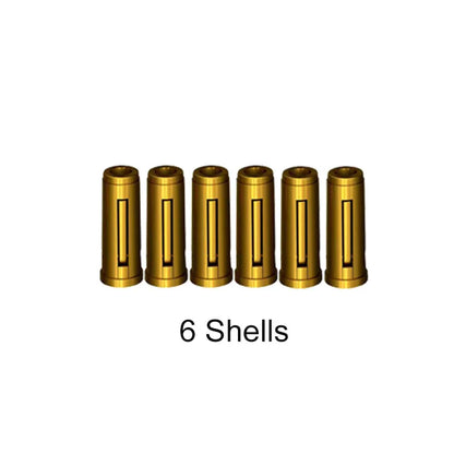Black Gun 357 Revolver Launcher Pistol  Continuous Firing Soft Dart Bullet Toy Gun CS Outdoor Game Weapon for Kids Adult
