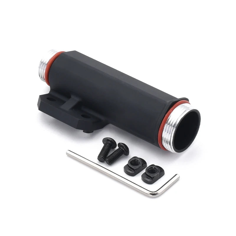 SOTAC Strategy Helmet Lamp Mount Aluminum for 18350 18650 Series Investigation Light Body Accessories with Right Screw Hole