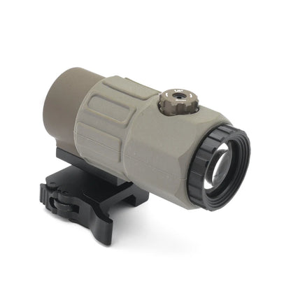 G45 Magnifier Sight 5X with Switch to Side Quick Detach QD Mount for Hunting and Airsoft Rifle with Original Markings