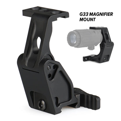 Hunting Scope accessories Airsoft accessories Flip-To-Center (FTC) G33 Magnifier Scope Mount gs24-0253