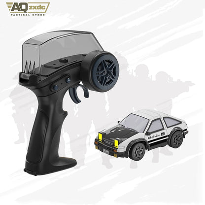 K14 RTR 1/64 2.4G 4WD Drift RC Car Mini Race, Radio Control High-Speed Motor Full Proportional On-Road Racing Vehicle Model