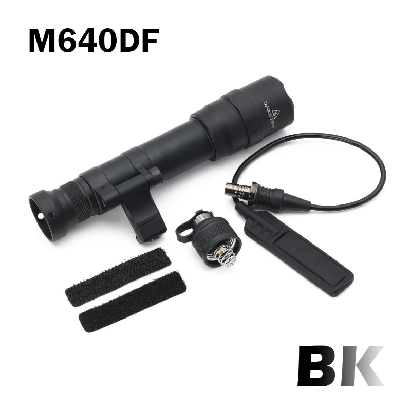 Tactical Airsoft SF M640 M640DF M340V Light Outdoor Rifle Flashlight Light LED Lanterna Fit 20mm Rail