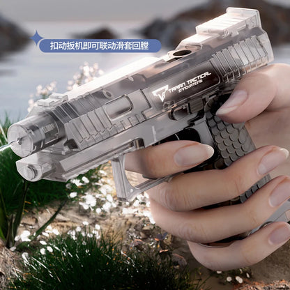 Mini 2011 Water Gun Continuous Firing Manual Pistol Small ZP5 Revolver Summer Outdoor Beach Poor Toy Water Gun for Kids