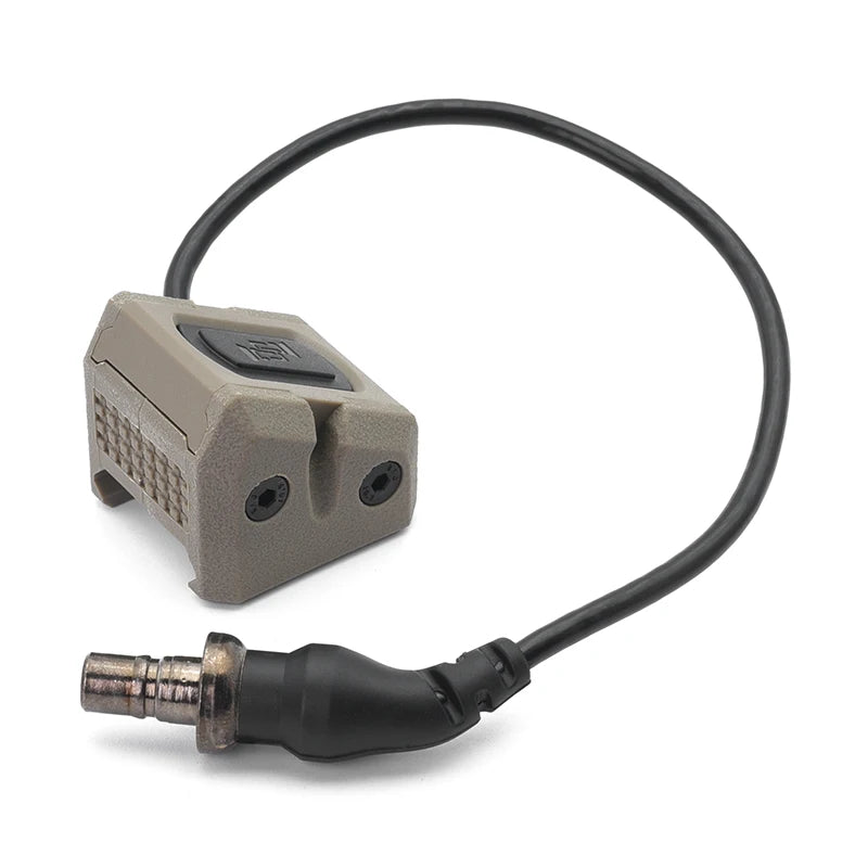 Tactical ModButton with HRF RAMP Cage for SF 3.5MM M300 M600 Flashlight Airsoft Weapon Light Switch with Original Markings