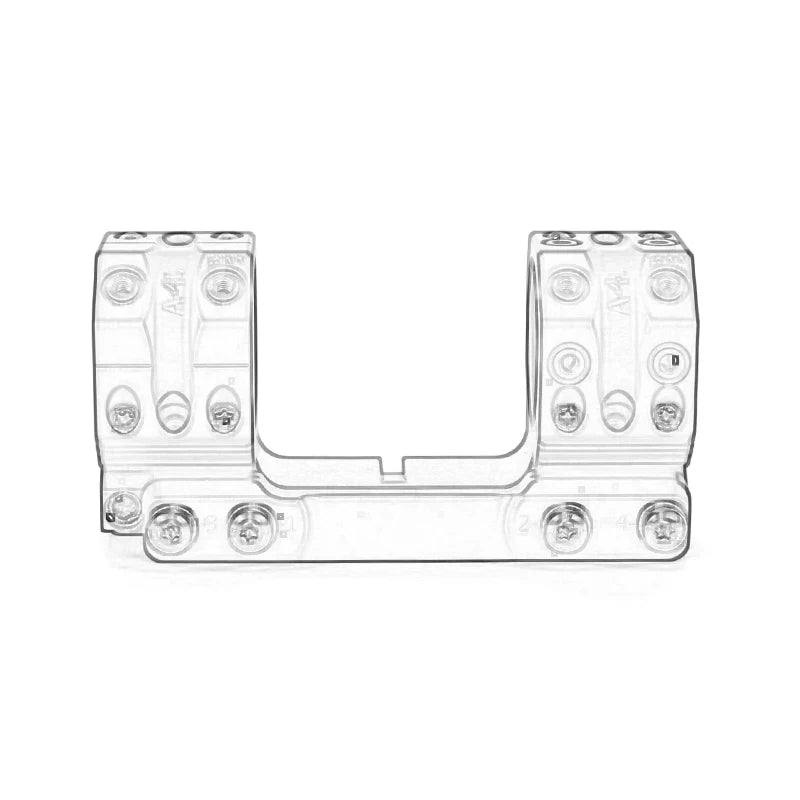 2024 New 34mm Tube SP-4002 4004 Solid 0MIL 0MOA Scope Mount 38mm 1.5inch Heightt with Surfaces for Red Dot Sight Accessories