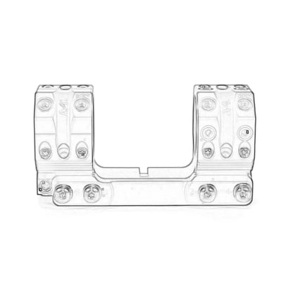 2024 New 34mm Tube SP-4002 4004 Solid 0MIL 0MOA Scope Mount 38mm 1.5inch Heightt with Surfaces for Red Dot Sight Accessories