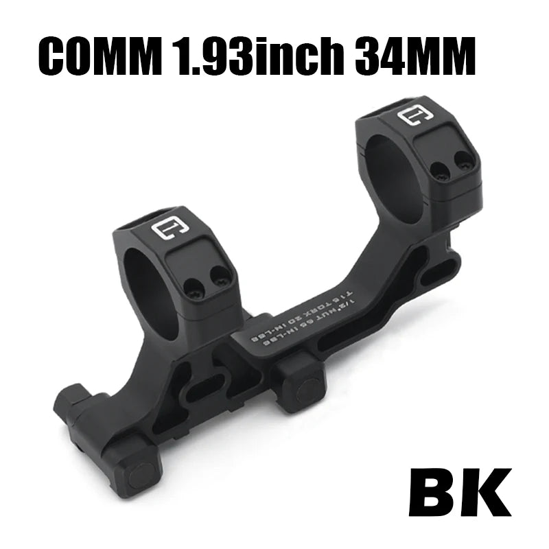 34mm Tube Airsoft Wargame Hunting Tactical C1 Modular Riflescope Mount 1.54/1.70/1.93 inch with Offset/TOP Red Dot Mounts