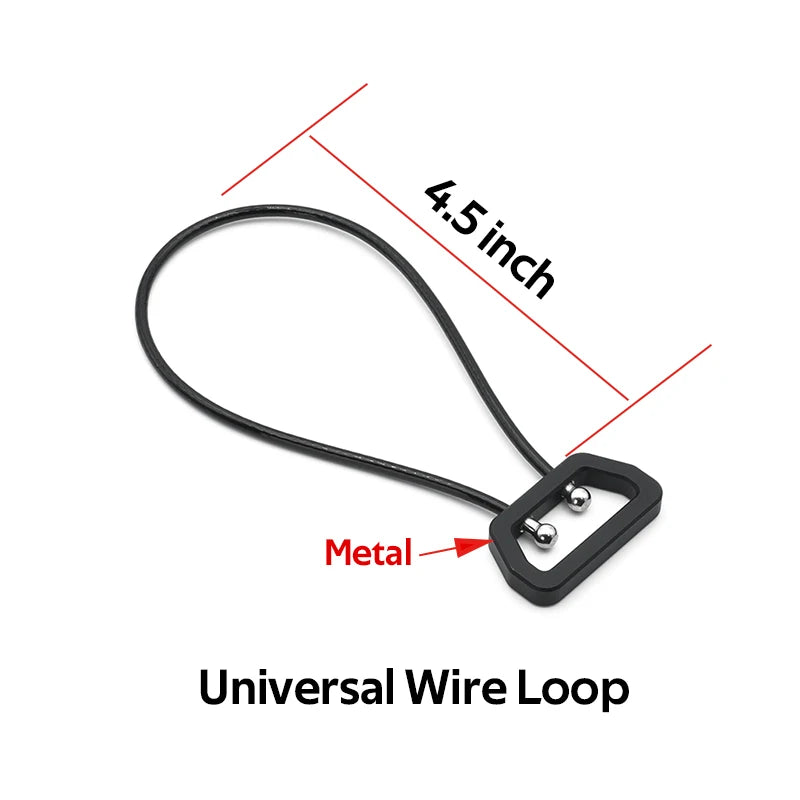 Tactical Wire LOOP Sling Connection Adapter Quick Release Buckle Hunting Accessories