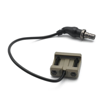 ModButton Lite Tactical Flashlight Mini Switch Mlok Keymod Pic Picatinny rail M600 M300 PEQ DBAL SF Plug