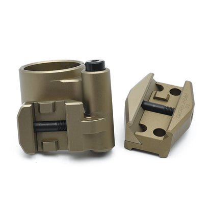 Tactical Low Mount and Low Magnifier Mounts Optic Centerline 0.9" Height for Red Dot Sight and 3X Magnifier Combo
