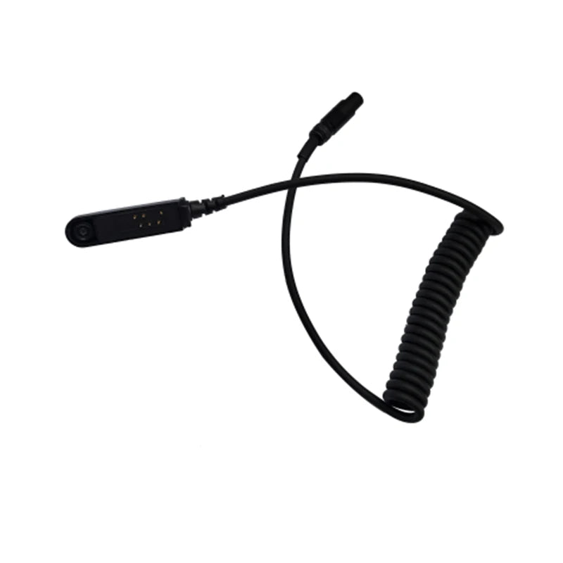 Pro taktickou náhlavní soupravu FCS-TACTICAL AMP V20 V60 PTT připojuje kabelový adaptér, standardní konektor KN6 k BAOFENG KENWOOD TYT