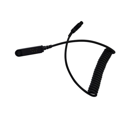 Pro taktickou náhlavní soupravu FCS-TACTICAL AMP V20 V60 PTT připojuje kabelový adaptér, standardní konektor KN6 k BAOFENG KENWOOD TYT