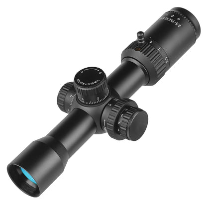 2.5-10X32 IR SF Compact Scope LPVO FMC  1/10 MIL Tactical Hunting Riflescope Lock Reset Sight Side Focus Illumina