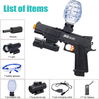 Electric SKD M1911 Balls Blaster Gun Toys Airsoft Pistol CS Outdoor Game for Adult Boys Shooting Best Gift