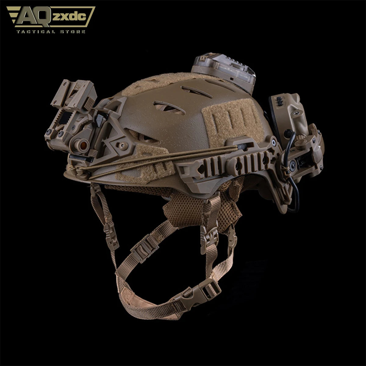 AQzxdc Tactical Paintball Breathable Training Helmet lightweight with FAST Team Wendy Helmet Liner Pad Chin Strap Airsoft Gear