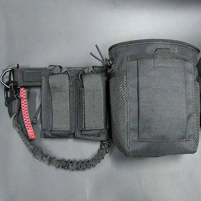 Full Set Of Outdoor Airsoft Belt Set, With Double Magazine Pouch, Phc Recovery Bag, Multi-Function Bag, G17 Quick-Draw Holster
