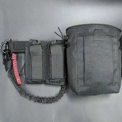 Full Set Of Outdoor Airsoft Belt Set, With Double Magazine Pouch, Phc Recovery Bag, Multi-Function Bag, G17 Quick-Draw Holster