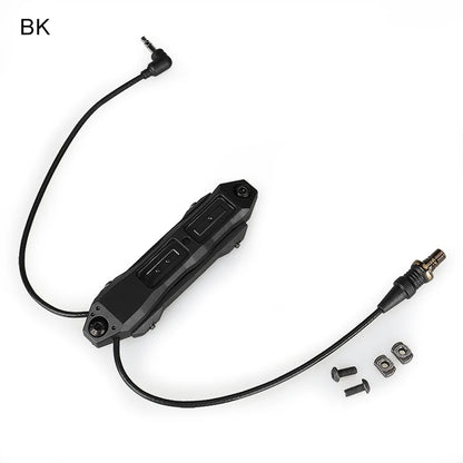 Hunting airsoft Accessories Dual Remote Switch For Surefire / DBAL-A2 Two Plugs for Flashlight and PEQ are Integrated gs33-0234