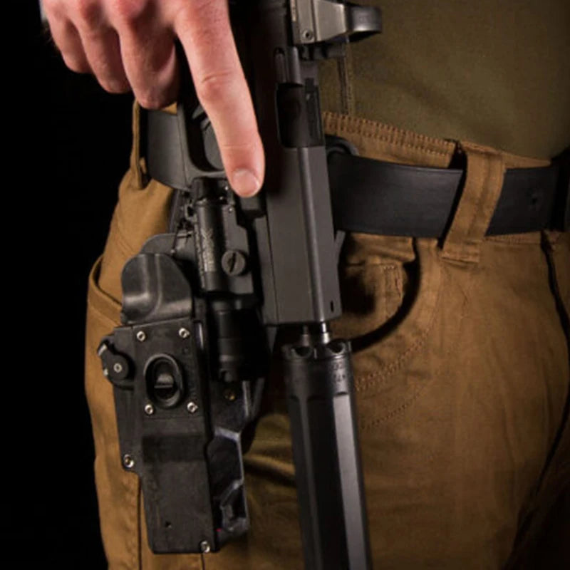 Multi-Functional Tactical Rapid Deploy Holster Adapter for Hunting Pistol Compatible with XH15 XH35 X300UH-B Flashlights