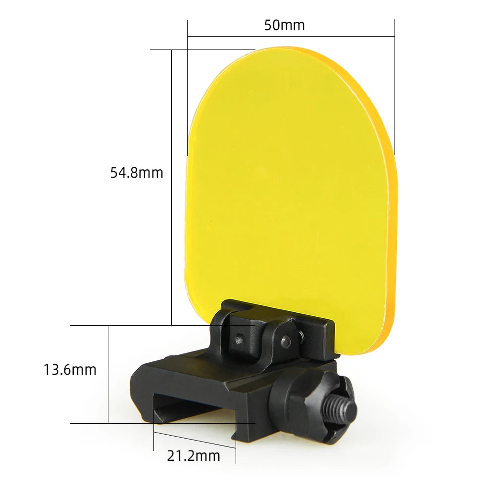 Hunting airsoft accessories Folding Scope Cover Strong Protector Fit to Install 21.2mm Rail System gs33-0073