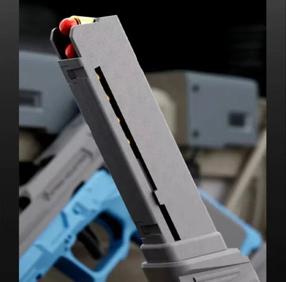 Shell Throwing Toy Gun Sig17 M9a3 Pistol With Target Laser Soft Bullet Airsoft Outdoor Sports CS Weapon for Children Gift