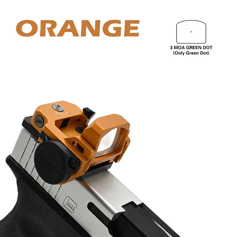 Tactical Vism Metal Flipdot Pro Flip Up Red Dot Scope Reflex Optic Sight for Airsoft Glock 17 Taurus G2C PT111 1913 Mount